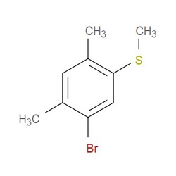 Aobchem&nbsp;(5-Bromo-2 4-dimethylphenyl)(methyl)sulfane | ≥95% | CAS 2167757-53-9 | C9H11BrS | 10g