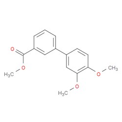 Aobchem&nbsp;Methyl 3  4 -dimethoxy-[1 1 -biphenyl]-3-carboxylate | ≥97% | CAS 1820650-81-4 | C16H16O4 | 10g