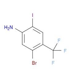 Aobchem 5-Bromo-2-iodo-4-(trifluoromethyl)aniline | ≥95% | CAS 1373233-07-8