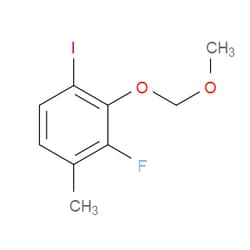 Aobchem&nbsp;2-Fluoro-4-iodo-3-(methoxymethoxy)-1-methylbenzene | ≥95% | CAS 2643367-95-5 | C9H10FIO2 | 250mg