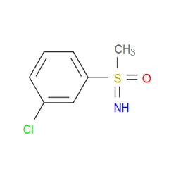 Aobchem&nbsp;Sulfoximine  S-(3-chlorophenyl)-S-methyl- | ≥95% | CAS 22133-00-2 | C7H8ClNOS | 1g