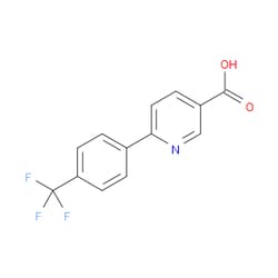 Aobchem&nbsp;6-(4-(Trifluoromethyl)phenyl)nicotinic acid | ≥95% | CAS 253315-23-0 | C13H8F3NO2 | 500mg