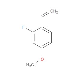 Aobchem&nbsp;1-Ethenyl-2-fluoro-4-methoxybenzene | ≥97% | CAS 1709852-29-8 | C9H9FO | 500mg