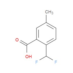Aobchem&nbsp;2-(Difluoromethyl)-5-methylbenzoic acid | ≥95% | CAS 120985-69-5 | C9H8F2O2 | 250mg