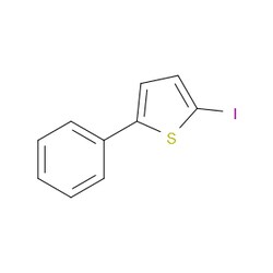 Aobchem&nbsp;2-Iodo-5-phenylthiophene | ≥97% | CAS 13781-37-8 | C10H7IS | 5g