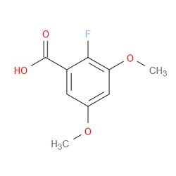 Aobchem&nbsp;2-Fluoro-3 5-dimethoxybenzoic acid | ≥95% | CAS 651734-59-7 | C9H9FO4 | 250mg