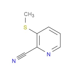 Aobchem&nbsp;3-(Methylthio)picolinonitrile | ≥97% | CAS 312904-91-9 | C7H6N2S | 500mg