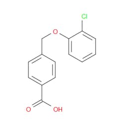 Aobchem&nbsp;4-[(2-Chlorophenoxy)methyl]benzoic acid | ≥95% | CAS 149288-38-0 | C14H11ClO3 | 5g