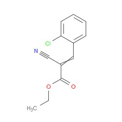 Aobchem&nbsp;3-(2-Chlorophenyl)-2-cyano-2-propenoic acid ethyl ester | ≥95% | CAS 14561-93-4 | C12H10ClNO2 | 1g