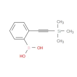 Aobchem&nbsp;B-[2-[2-(Trimethylsilyl)ethynyl]phenyl]boronic acid | ≥95% | CAS 1175710-68-5 | C11H15BO2Si | 500mg