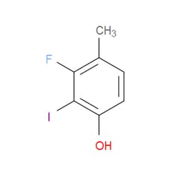 Aobchem&nbsp;3-Fluoro-2-iodo-4-methylphenol | ≥95% | CAS 2090803-21-5 | C7H6FIO | 250mg