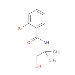 Aobchem&nbsp;2-Bromo-N-(2-hydroxy-1 1-dimethylethyl)benzamide | ≥95% | CAS 54596-21-3 | C11H14BrNO2 | 250mg