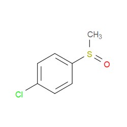 Aobchem&nbsp;1-Chloro-4-(methylsulfinyl)benzene | 95% | CAS 934-73-6 | C7H7ClOS | 250mg