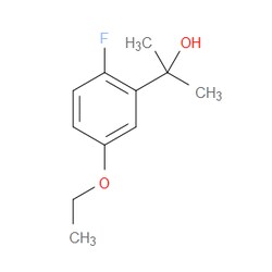 Aobchem&nbsp;2-(5-Ethoxy-2-fluorophenyl)propan-2-ol | ≥97% | CAS 2586127-02-6 | C11H15FO2 | 250mg
