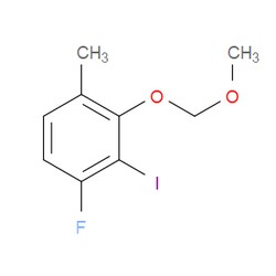 Aobchem&nbsp;1-Fluoro-2-iodo-3-(methoxymethoxy)-4-methylbenzene | ≥95% | CAS 2624417-54-3 | C9H10FIO2 | 1g