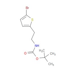 Aobchem&nbsp;N-Boc-2-(5-bromo-2-thienyl)ethanamine | ≥97% | CAS 885279-60-7 | C11H16BrNO2S | 1g