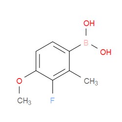 Aobchem&nbsp;(3-Fluoro-4-methoxy-2-methylphenyl)boronic acid | ≥95% | CAS 2044684-23-1 | C8H10BFO3 | 1g