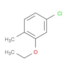 Aobchem&nbsp;4-Chloro-2-ethoxy-1-methylbenzene | ≥95% | CAS 1480442-62-3 | C9H11ClO | 500mg