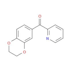 Aobchem&nbsp;(2 3-Dihydro-1 4-benzodioxin-6-yl)-2-pyridinylmethanone | ≥95% | CAS 1443331-23-4 | C14H11NO3 | 250mg