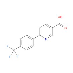Aobchem&nbsp;6-(4-(Trifluoromethyl)phenyl)nicotinic acid | ≥95% | CAS 253315-23-0 | C13H8F3NO2 | 1g