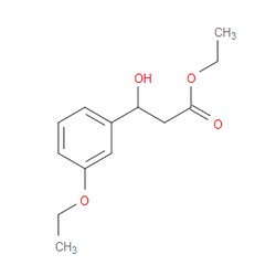Aobchem&nbsp;Ethyl 3-(3-ethoxyphenyl)-3-hydroxypropanoate | ≥97% | CAS 1282563-37-4 | C13H18O4 | 5g