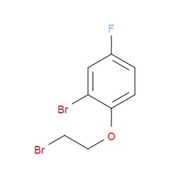 Aobchem&nbsp;2-Bromo-1-(2-bromoethoxy)-4-fluorobenzene | ≥95% | CAS 1016879-06-3 | C8H7Br2FO | 1g