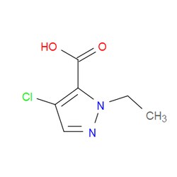 Aobchem&nbsp;4-Chloro-1-ethyl-1H-pyrazole-5-carboxylic acid | ≥95% | CAS 400756-39-0 | C6H7ClN2O2 | 5g
