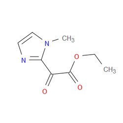Aobchem&nbsp;Ethyl 2-(1-methyl-1H-imidazol-2-yl)-2-oxoacetate | ≥95% | CAS 62366-58-9 | C8H10N2O3 | 500mg