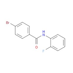Aobchem&nbsp;4-Bromo-N-(2-fluorophenyl)benzamide | ≥95% | CAS 325471-58-7 | C13H9BrFNO | 1g