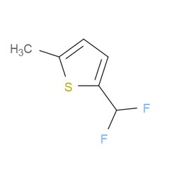 Aobchem&nbsp;Thiophene  2-(difluoromethyl)-5-methyl- | ≥95% | CAS 153026-79-0 | C6H6F2S | 1g