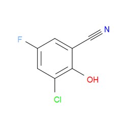 Aobchem&nbsp;3-Chloro-5-fluoro-2-hydroxybenzonitrile | ≥95% | CAS 862088-18-4 | C7H3ClFNO | 250mg