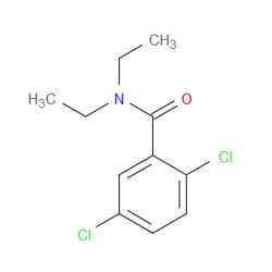 Aobchem&nbsp;2 5-Dichloro-N N-diethylbenzamide | ≥95% | CAS 79868-32-9 | C11H13Cl2NO | 250mg