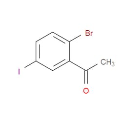 Aobchem&nbsp;1-(2-Bromo-5-iodophenyl)ethanone | ≥95% | CAS 1261581-18-3 | C8H6BrIO | 1g