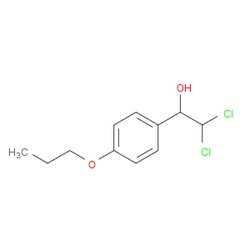 Aobchem&nbsp;2 2-Dichloro-1-(4-propoxyphenyl)ethanol | ≥95% | CAS 2734772-56-4 | C11H14Cl2O2 | 250mg