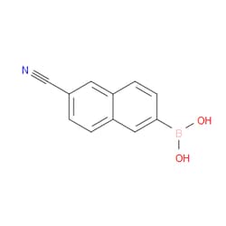 Aobchem&nbsp;(6-Cyanonaphthalen-2-yl)boronic acid | ≥95% | CAS 220299-56-9 | C11H8BNO2 | 500mg