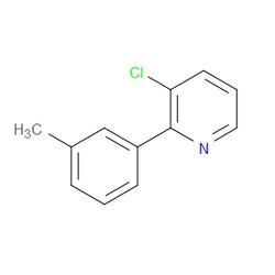 Aobchem&nbsp;3-Chloro-2-(m-tolyl)pyridine | ≥97% | CAS 1592864-01-1 | C12H10ClN | 1g