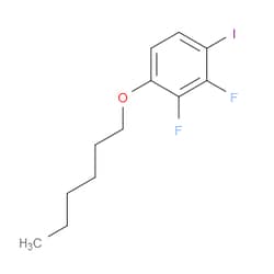 Aobchem&nbsp;2 3-Difluoro-1-(hexyloxy)-4-iodobenzene | ≥95% | CAS 144292-41-1 | C12H15F2IO | 250mg