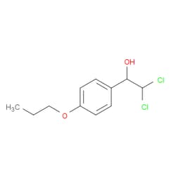 Aobchem&nbsp;2 2-Dichloro-1-(4-propoxyphenyl)ethanol | ≥95% | CAS 2734772-56-4 | C11H14Cl2O2 | 1g
