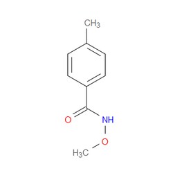 Aobchem&nbsp;N-Methoxy-4-methylbenzamide | ≥95% | CAS 25563-06-8 | C9H11NO2 | 5g