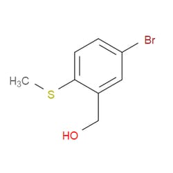 Aobchem&nbsp;(5-Bromo-2-(methylthio)phenyl)methanol | ≥95% | CAS 1692423-42-9 | C8H9BrOS | 500mg