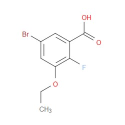 Aobchem&nbsp;5-Bromo-3-ethoxy-2-fluorobenzoic acid | ≥97% | CAS 1801516-14-2 | C9H8BrFO3 | 5g