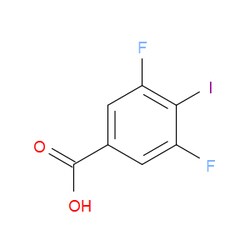 Aobchem&nbsp;3 5-Difluoro-4-iodobenzoic acid | ≥97% | CAS 658-06-0 | C7H3F2IO2 | 250mg