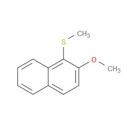 Aobchem&nbsp;(2-Methoxynaphthalen-1-yl)(methyl)sulfane | ≥97% | CAS 66623-90-3 | C12H12OS | 1g