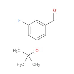 Aobchem&nbsp;3-(Tert-butoxy)-5-fluorobenzaldehyde | ≥95% | CAS 1289135-51-8 | C11H13FO2 | 500mg