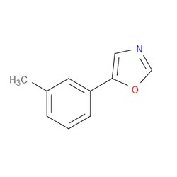Aobchem&nbsp;5-(M-Tolyl)oxazole | ≥95% | CAS 1816256-20-8 | C10H9NO | 250mg
