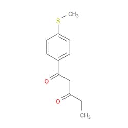 Aobchem&nbsp;1-[4-(Methylthio)phenyl]-1 3-pentanedione | ≥95% | CAS 95050-71-8 | C12H14O2S | 500mg