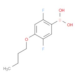 Aobchem&nbsp;(4-Butoxy-2 5-difluorophenyl)boronic acid | ≥97% | CAS 2096339-97-6 | C10H13BF2O3 | 1g