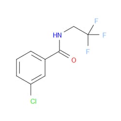 Aobchem&nbsp;Benzamide  3-chloro-N-(2 2 2-trifluoroethyl)- | ≥95% | CAS 26819-13-6 | C9H7ClF3NO | 1g