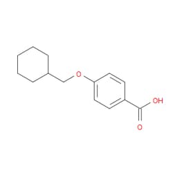 Aobchem&nbsp;4-(Cyclohexylmethoxy)benzoic acid | ≥95% | CAS 177025-66-0 | C14H18O3 | 5g