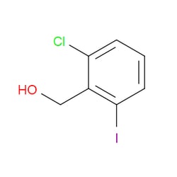 Aobchem&nbsp;(2-Chloro-6-iodophenyl)methanol | ≥97% | CAS 945543-21-5 | C7H6ClIO | 250mg